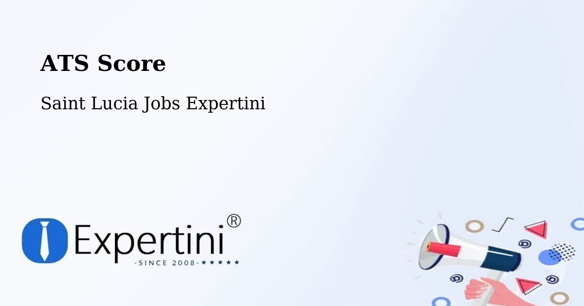 Resume ATS Score & Job Description Match Tool – Deville - Saint Lucia Jobs Expertini